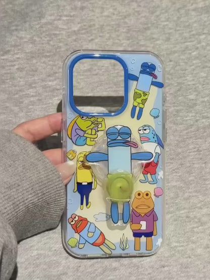 Bikini Bottom Phone Case with Rotating Stand Set