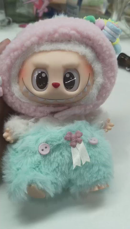 17cm Labubu Doll Sweet Cutie Set